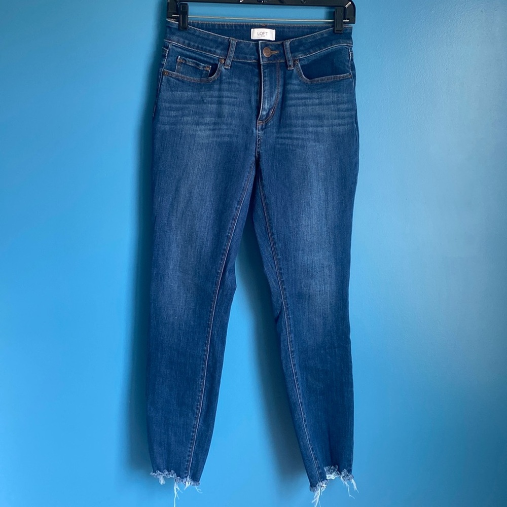 Loft Outlet Curvy Fit Skinny Jeans